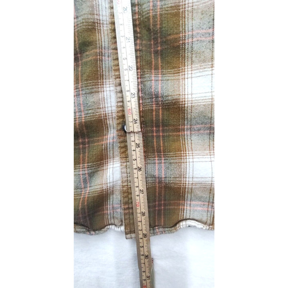 Bone Collector Men's Flannel Size M Shirt Jacket Button Down Long Sleeve - Picture 7 of 10